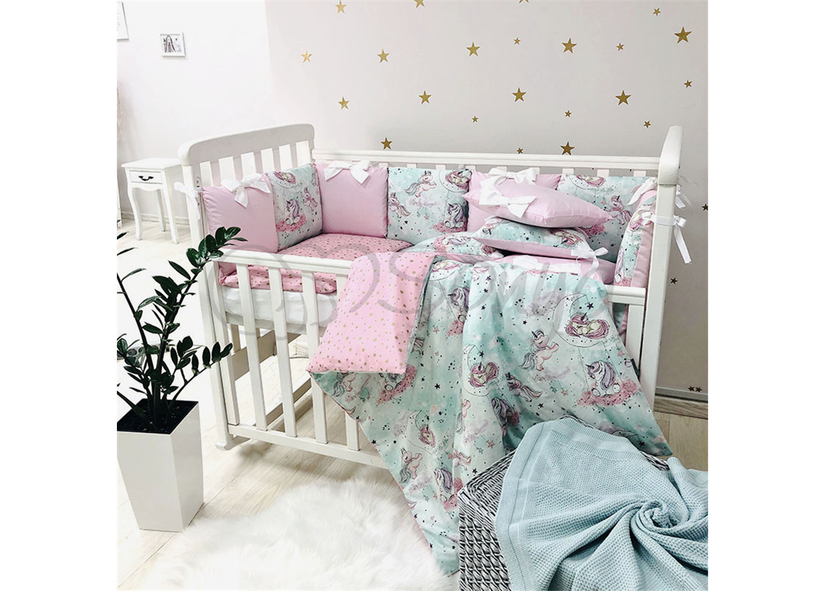 Комплект Shine Единорог розовый (6 предметов) Маленькая Соня