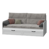 Кровать-диванчик с мягкой частью FR-L-010 Frame Эдисан