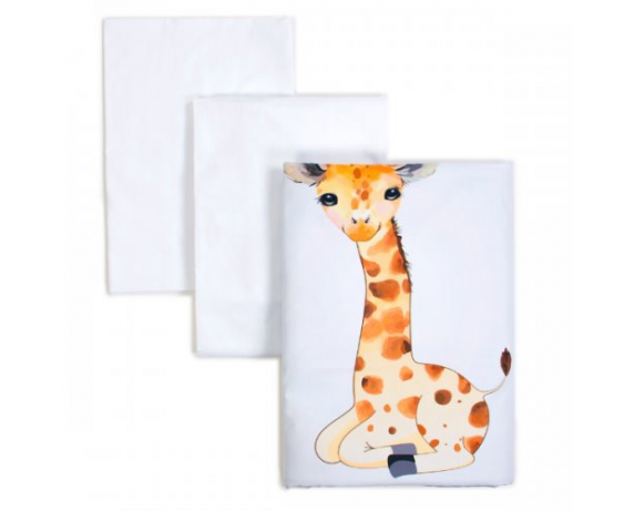 Сменный постельный комплект Veres Giraffe (3 предмета)