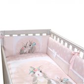 Сменный постельный комплект Veres Summer Bunny розовый (3 предмета)
