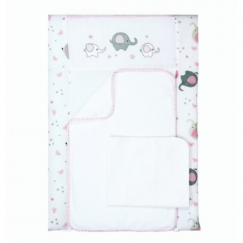 Пеленальный матрас Elephant Розовый 50x70 Veres