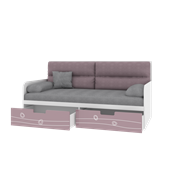 Кровать-диванчик с мягкой частью TR-L-010 Rose Эдисан
