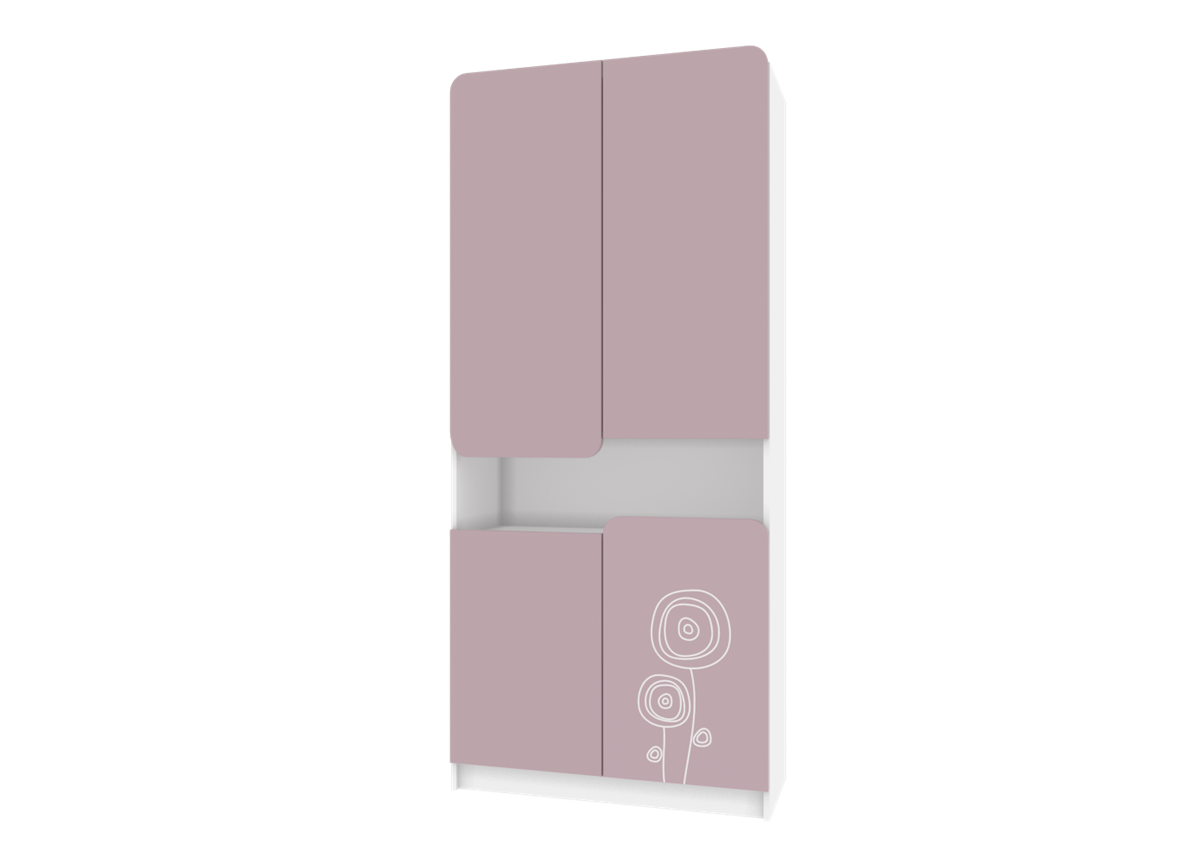 Стеллаж TR-P-002/4 Rose Эдисан