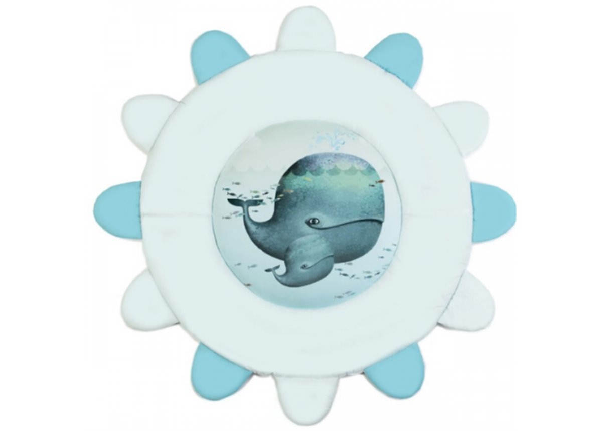 Коврик игровой Menthol whale 92х92 Veres