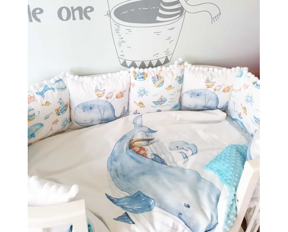 Одеяло и пододеяльник Китеныш и мама BunnyMom