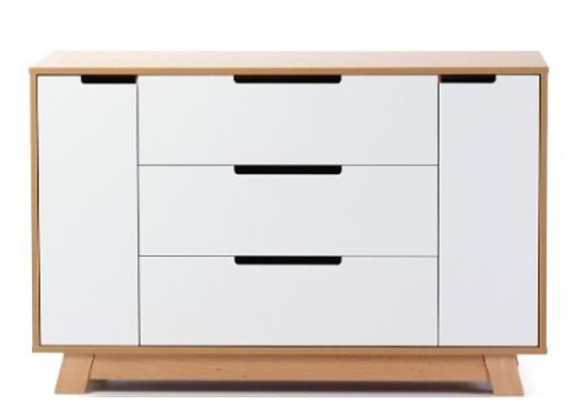 Комод Верес 1200 Манхеттен бело-буковый