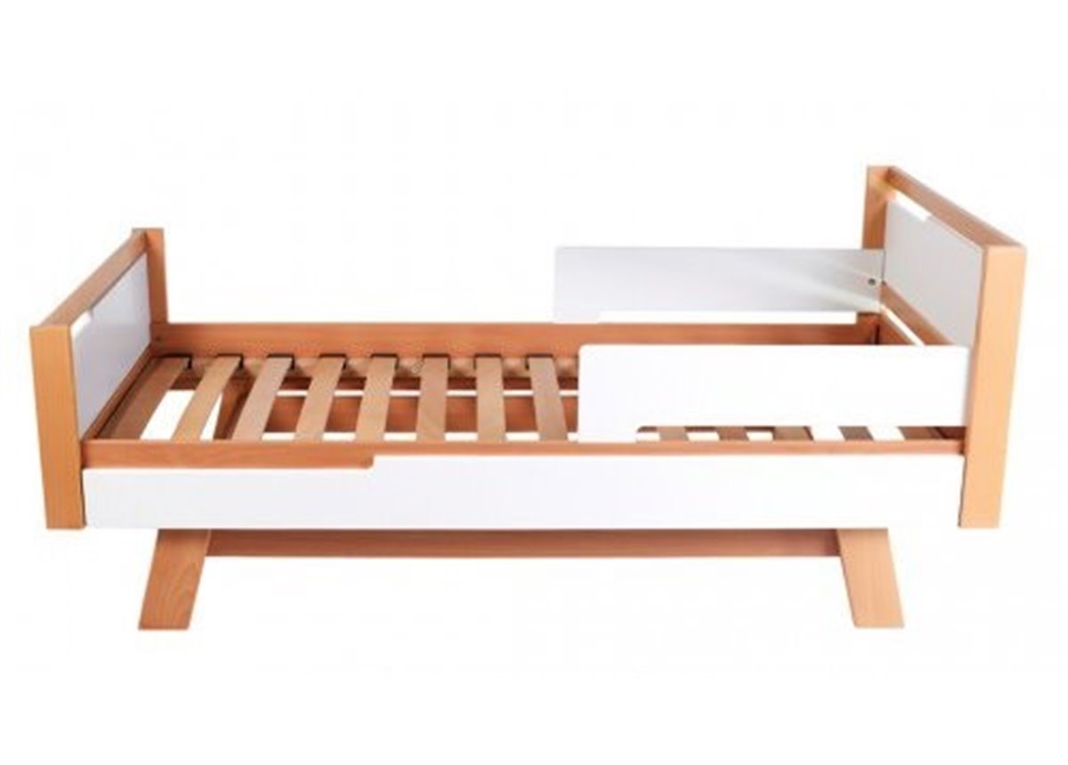 Кровать подростковая Manhattan Верес 80х160 бело-буковая