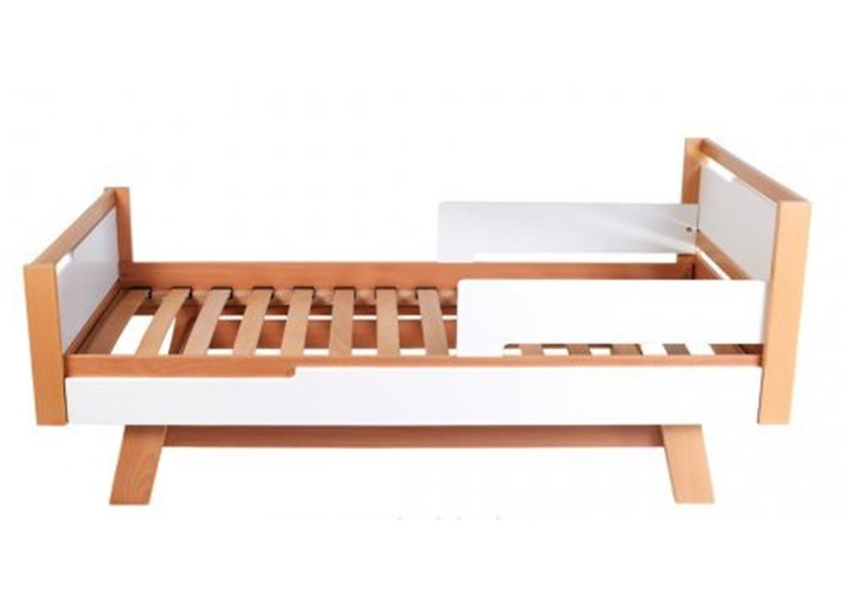 Кровать подростковая Manhattan Верес 80х190 бело-буковая