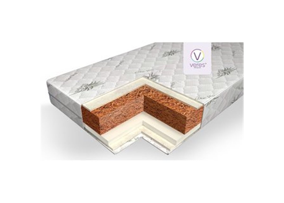 Матрас Veres "Latex+" Aloe vera125*65*10 см.