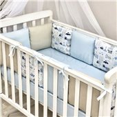 Бортики Baby Design City + простынь Маленькая Соня