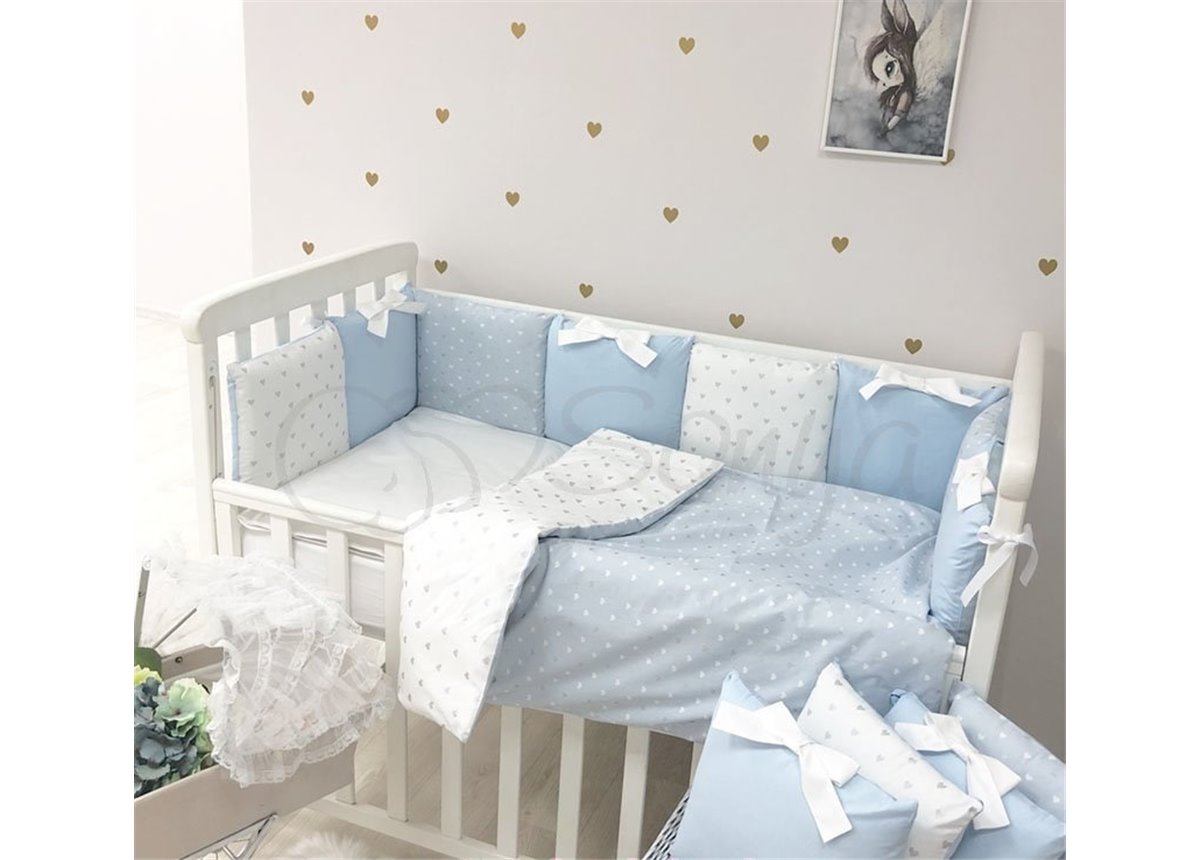 Комплект Shine Сердечко (6 предметов) Маленькая Соня Голубой