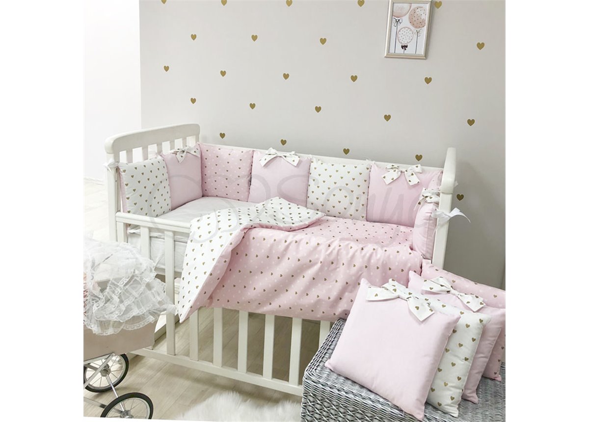 Комплект Shine Сердечко (6 предметов) Маленькая Соня Розовый