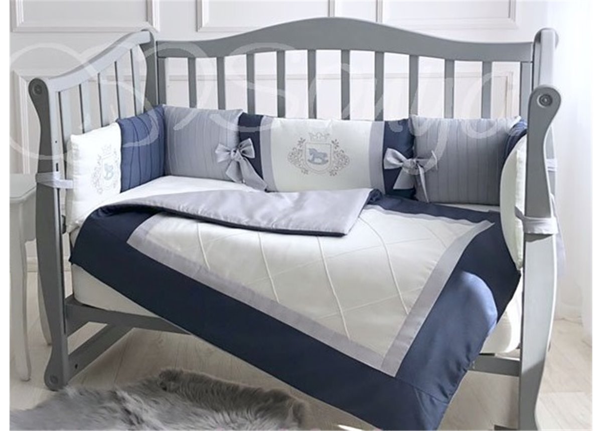 Комплект Royal синий (6 предметов) Маленькая Соня