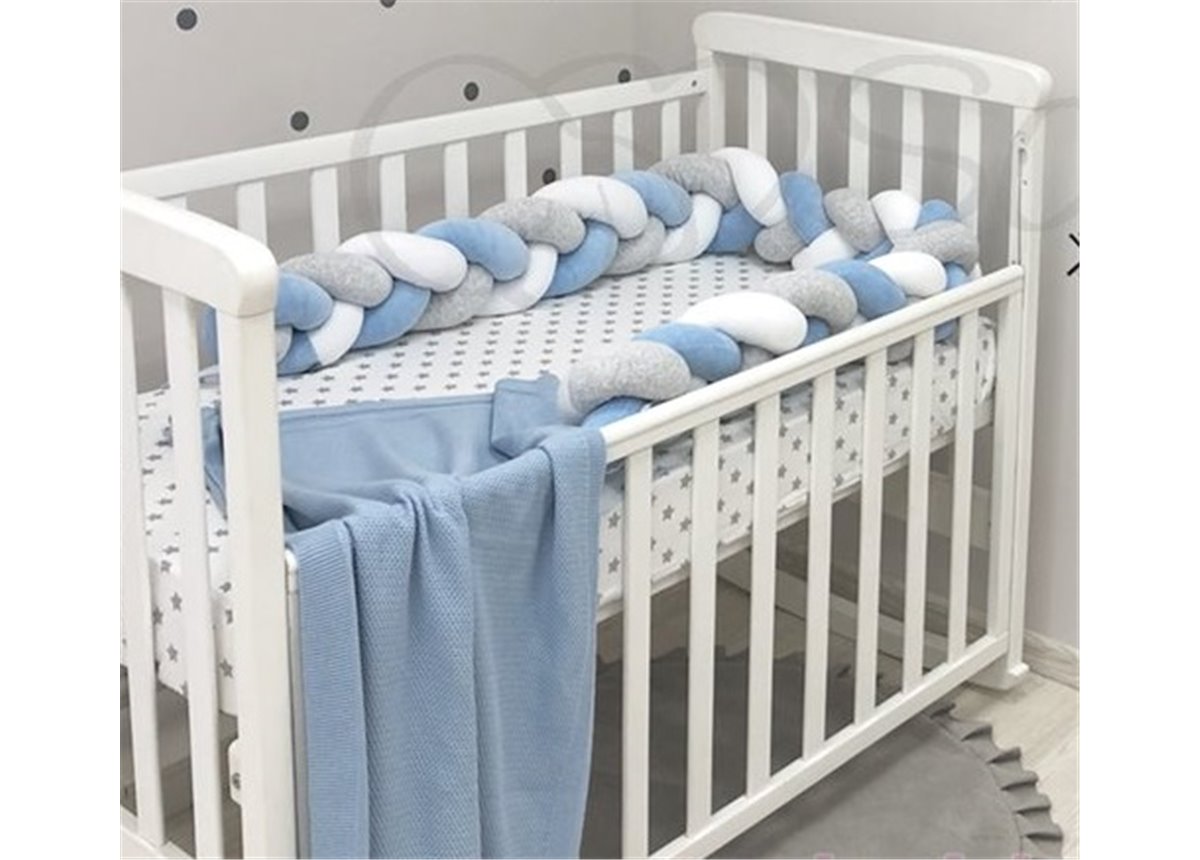 Защита Коса белый серый голубой Маленькая Соня