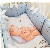 Комплект Happy Baby мальчик голубой (6 предметов) Маленькая Соня