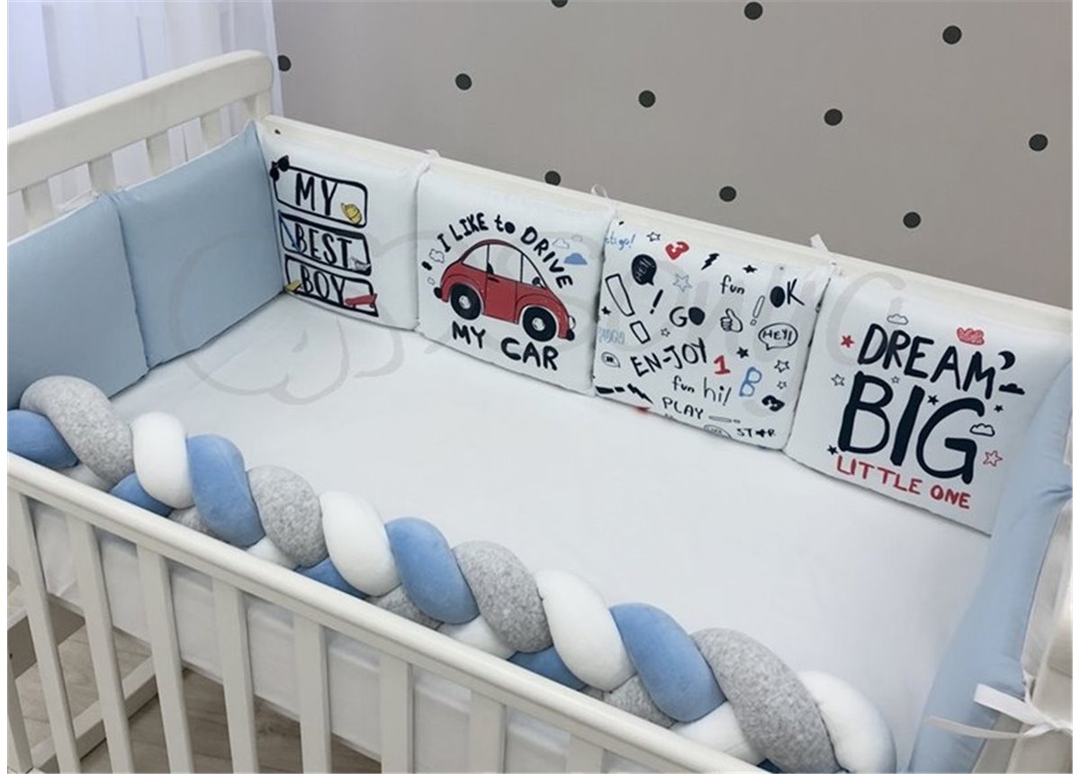 Комплект Art Design Машинки голубой (6 предметов) Маленькая Соня