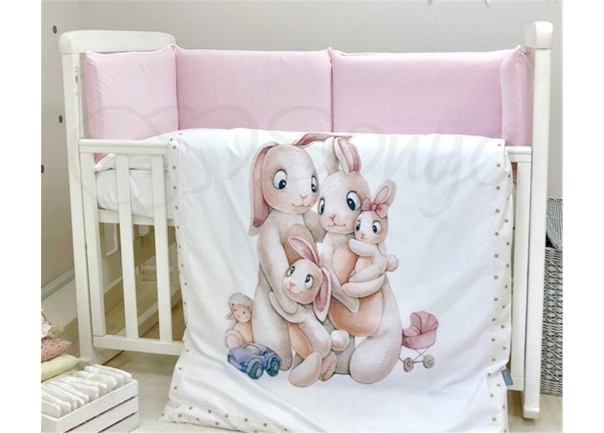 Комплект Семейка розовый (6 предметов) Маленькая Соня