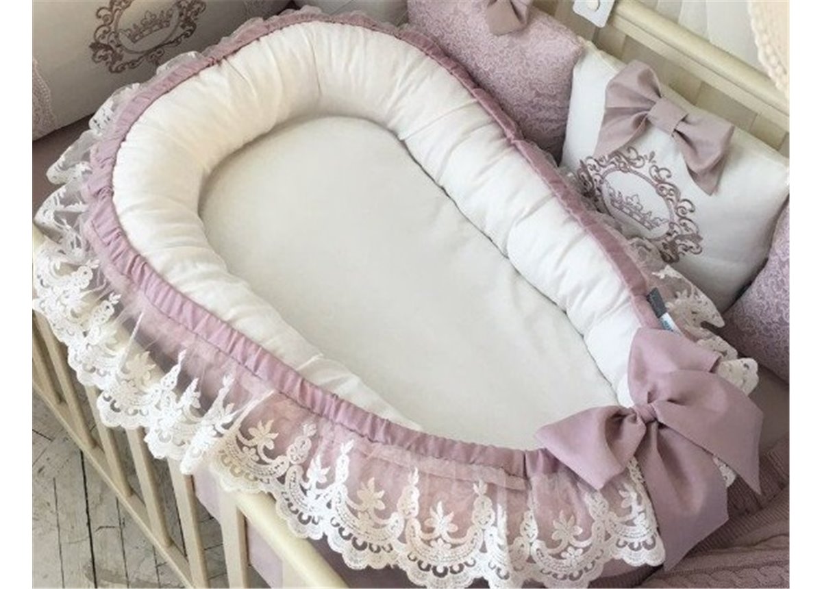 Кокон De Lux пыльная роза 90х65 Маленькая Соня