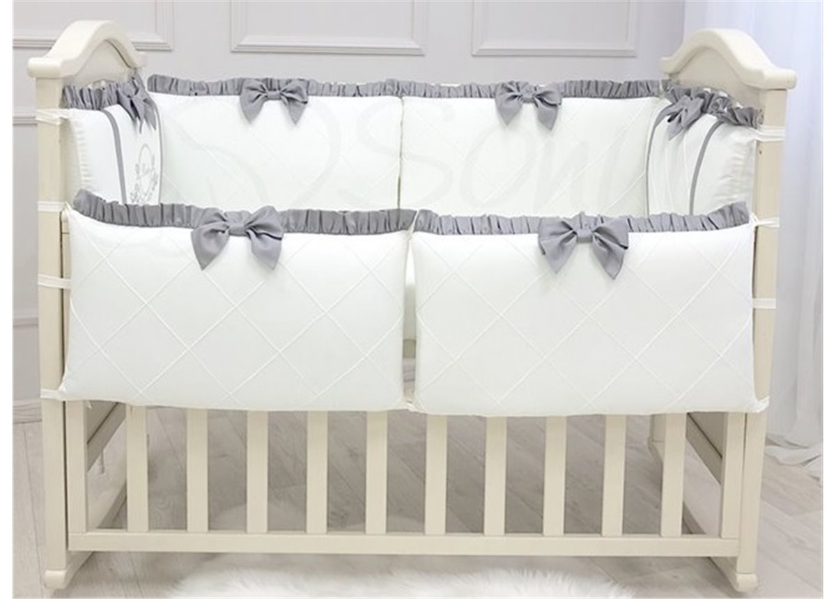 Комплект Belissimo серый 6 предметов Маленькая Соня