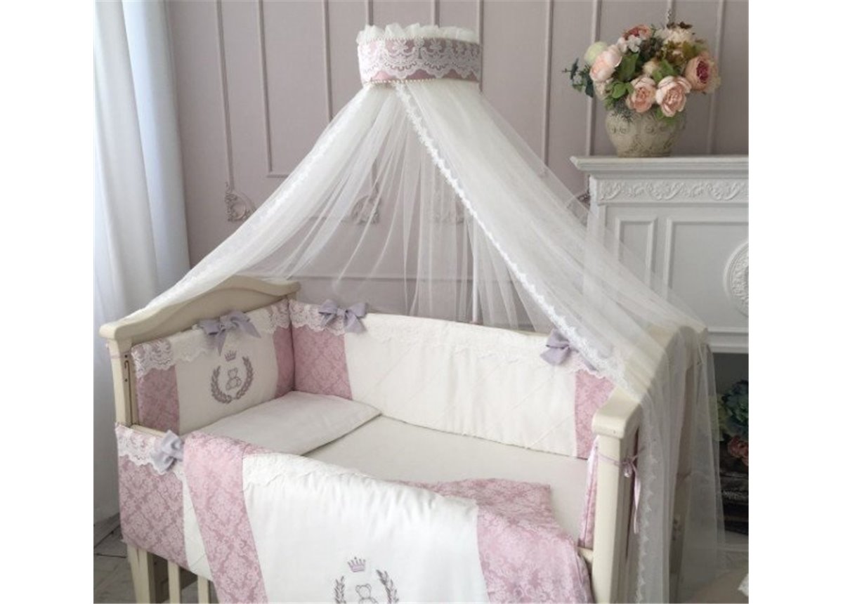 Комплект De Lux (6 предметов) Маленькая Соня пыльная роза