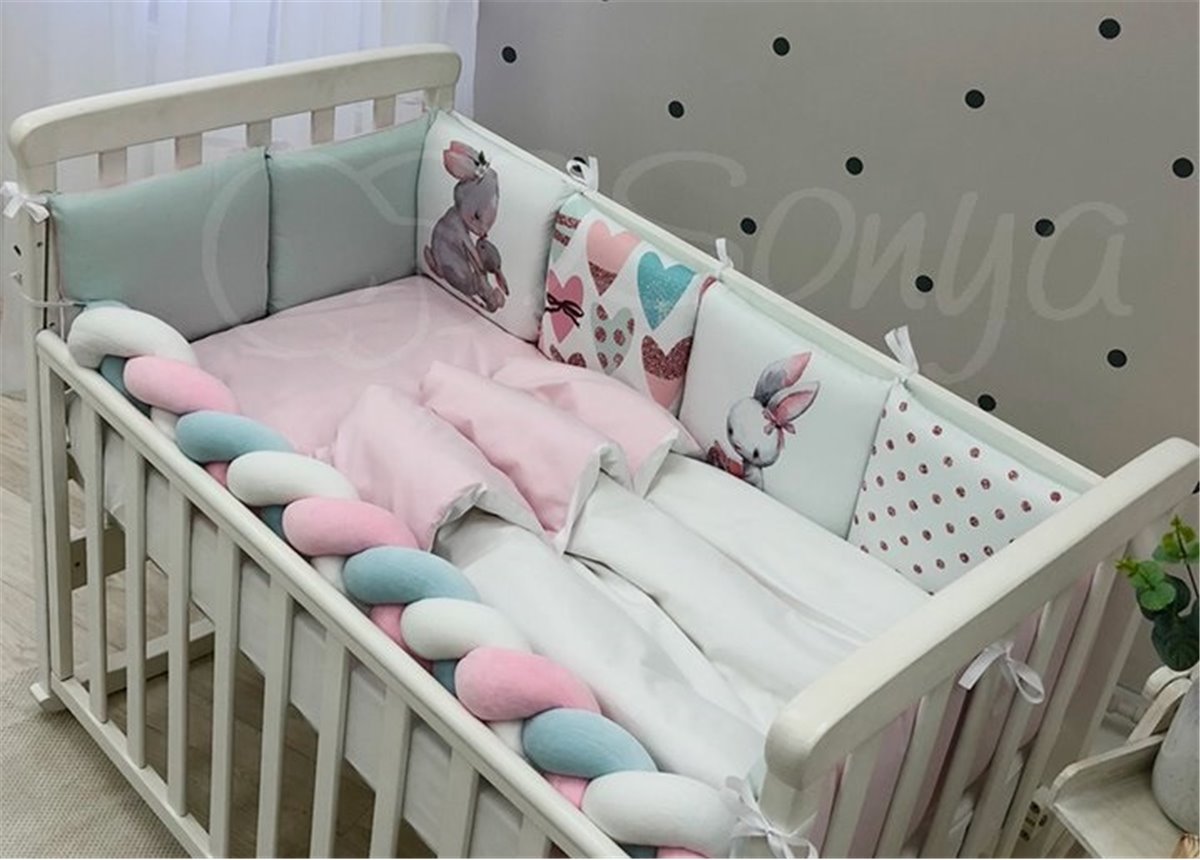 Комплект Art Design + бортик "Коса" (6 предметов) стандарт