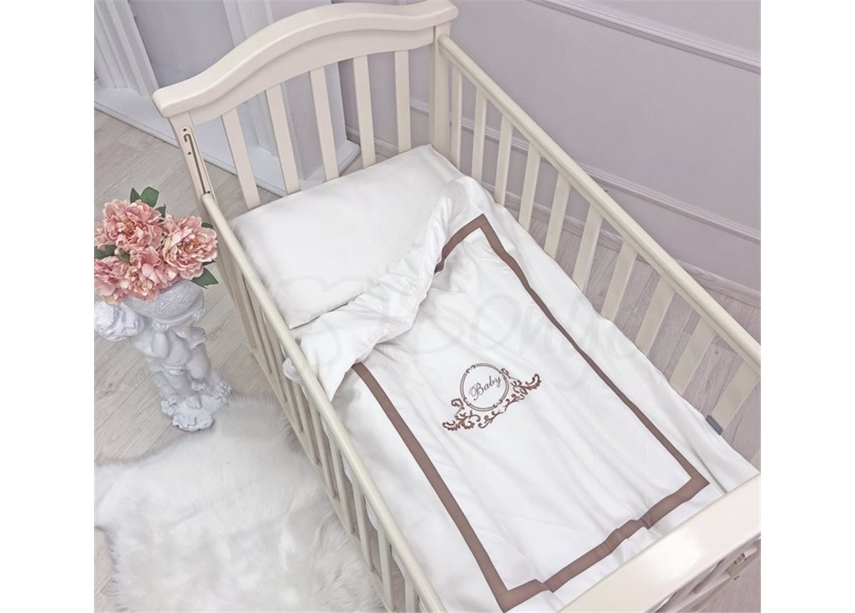 Сменный комплект постельного белья Belissimo шоколад Маленькая Соня