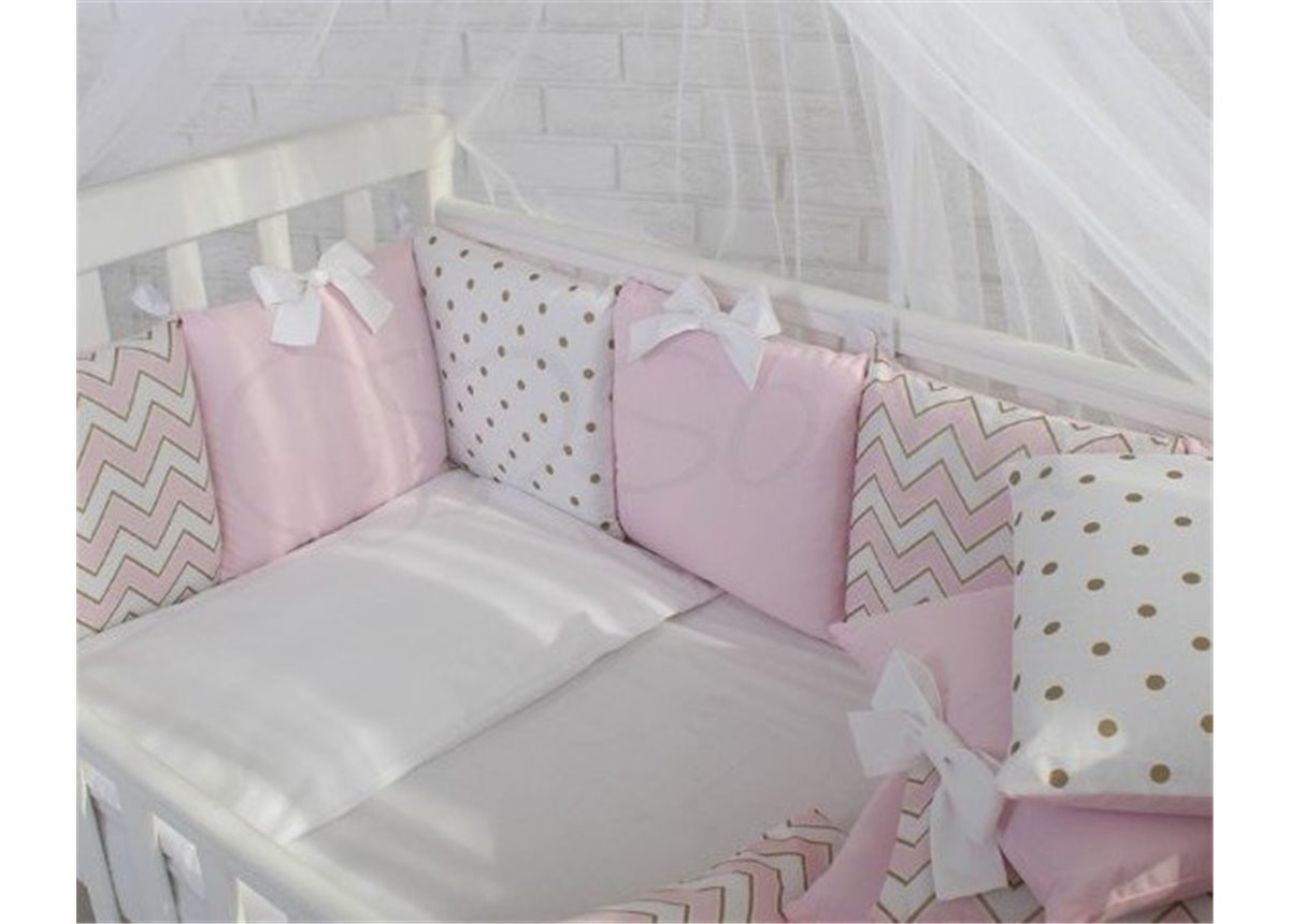Сменный комплект постельного белья Shine зигзаг Маленькая Соня розовый