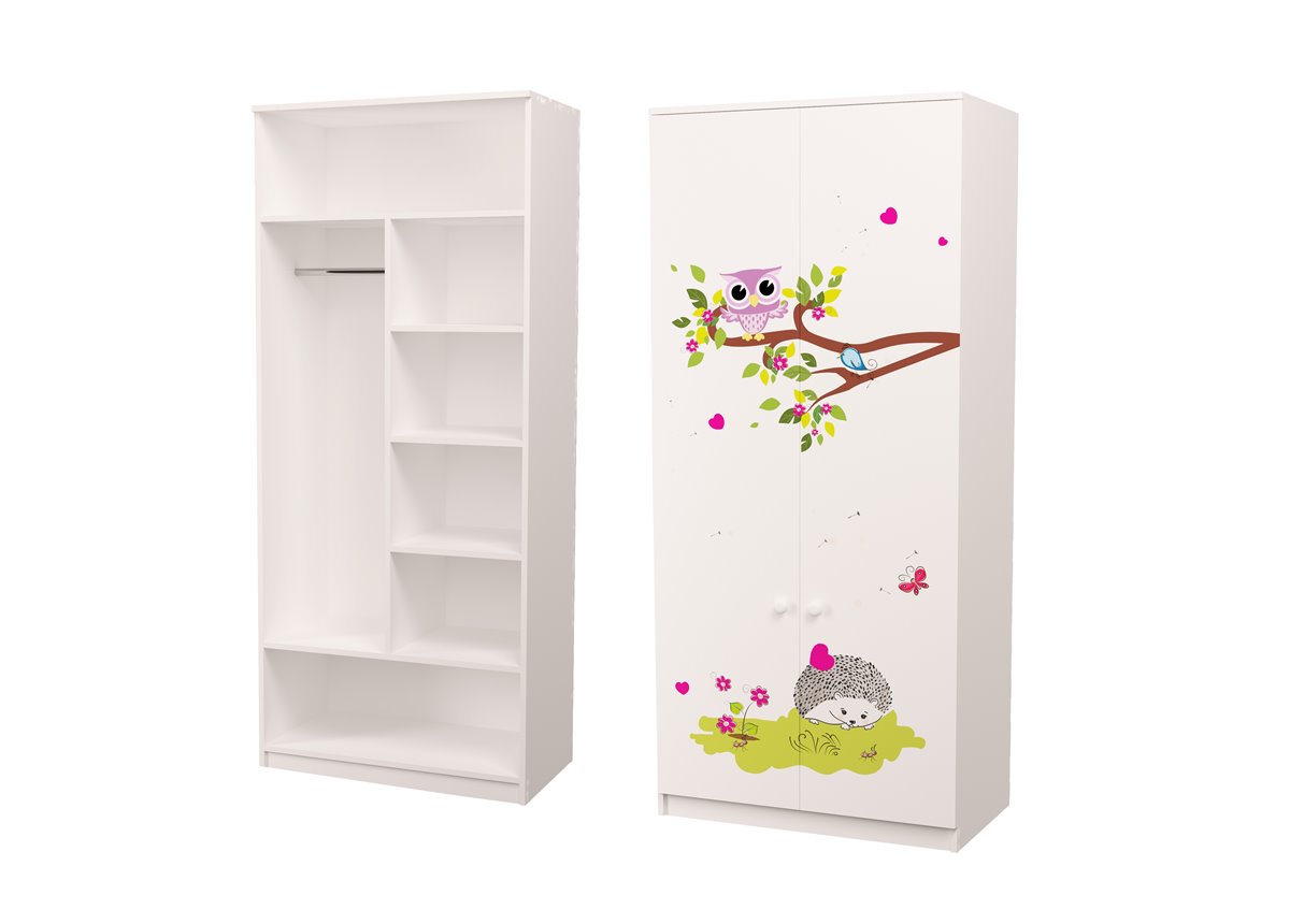 Шкаф (комбинированный) Совушки 211x90x50 MebelKon