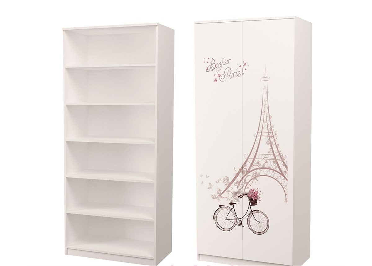 Шкаф для Белья Париж MebelKon 50x90x211