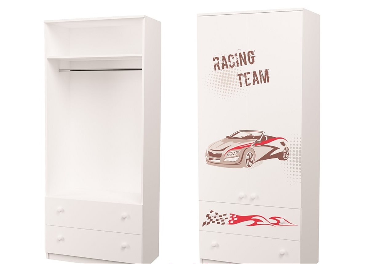 Шкаф для одежды Гонщик 211x90x50