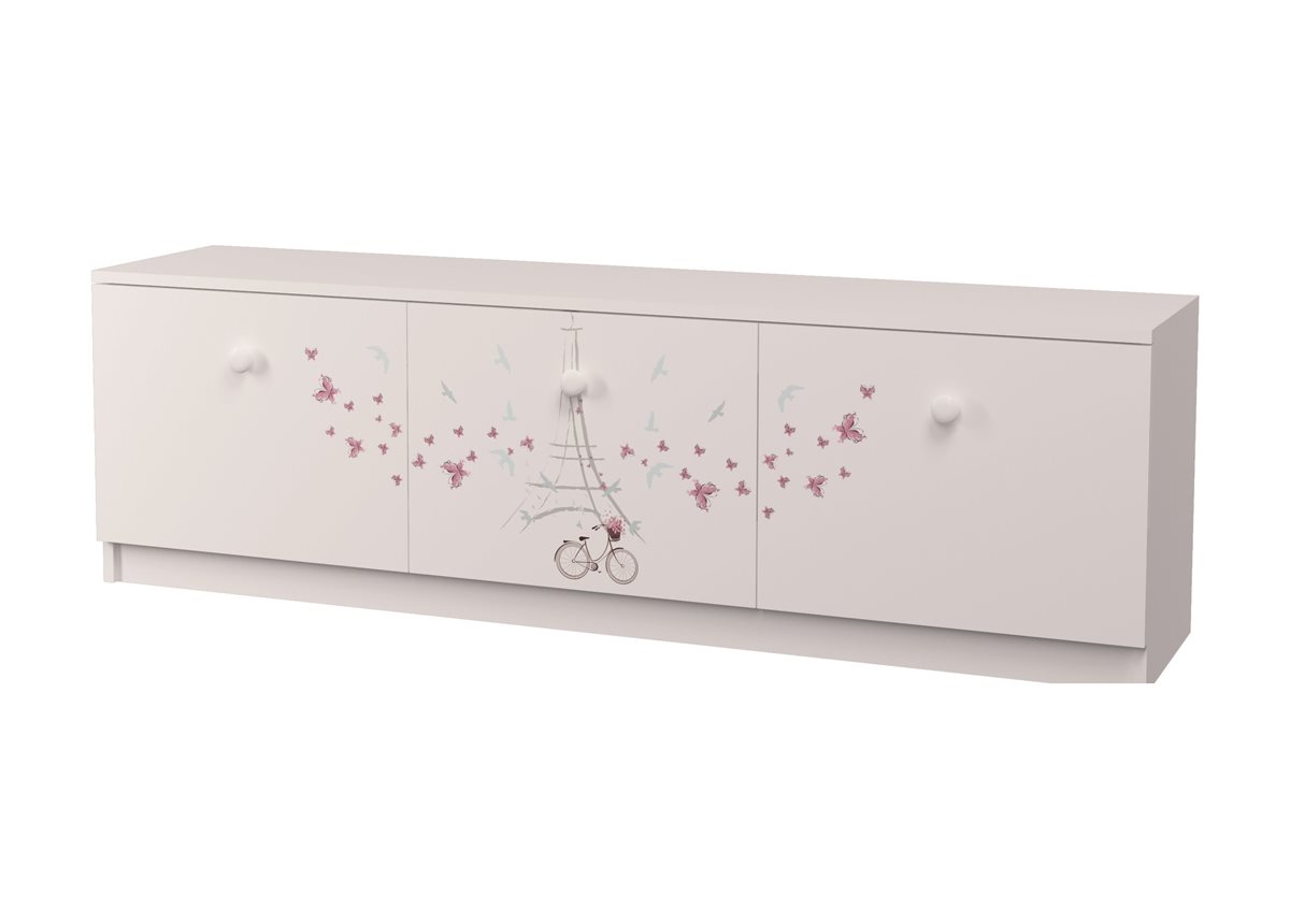 Тумба под телевизор Париж MebelKon 50х164х37