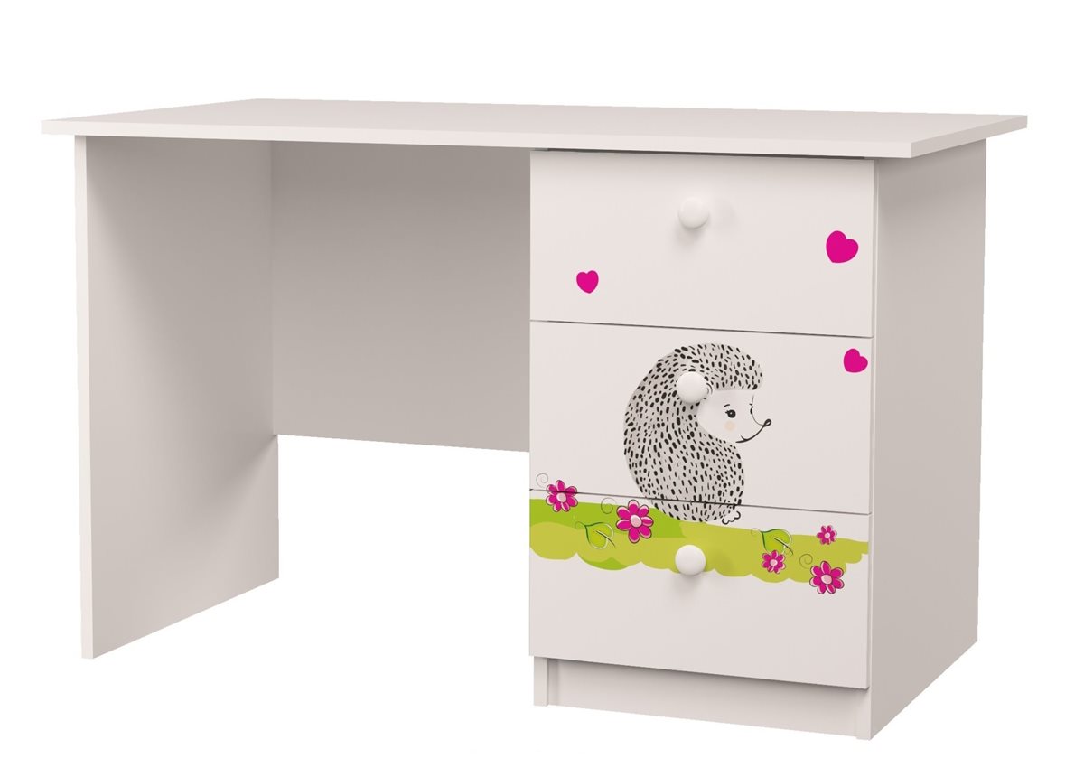 Стол с тремя ящиками Совушки 75x120x65