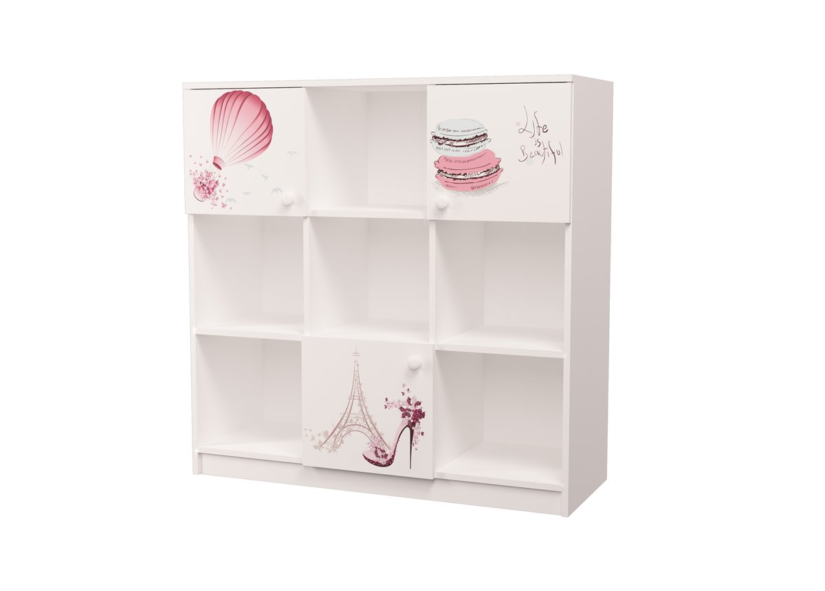 Этажерка Париж MebelKon 40x120x120