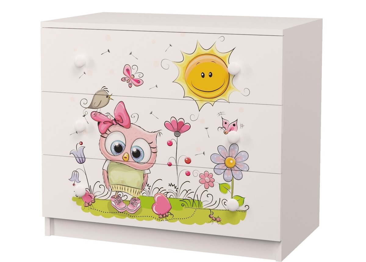 Комод Совушки 1 75x82x50 MebelKon