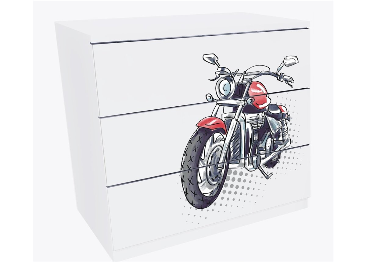 Комод Гонщик\мотоцикл 75x82x50 MebelKon