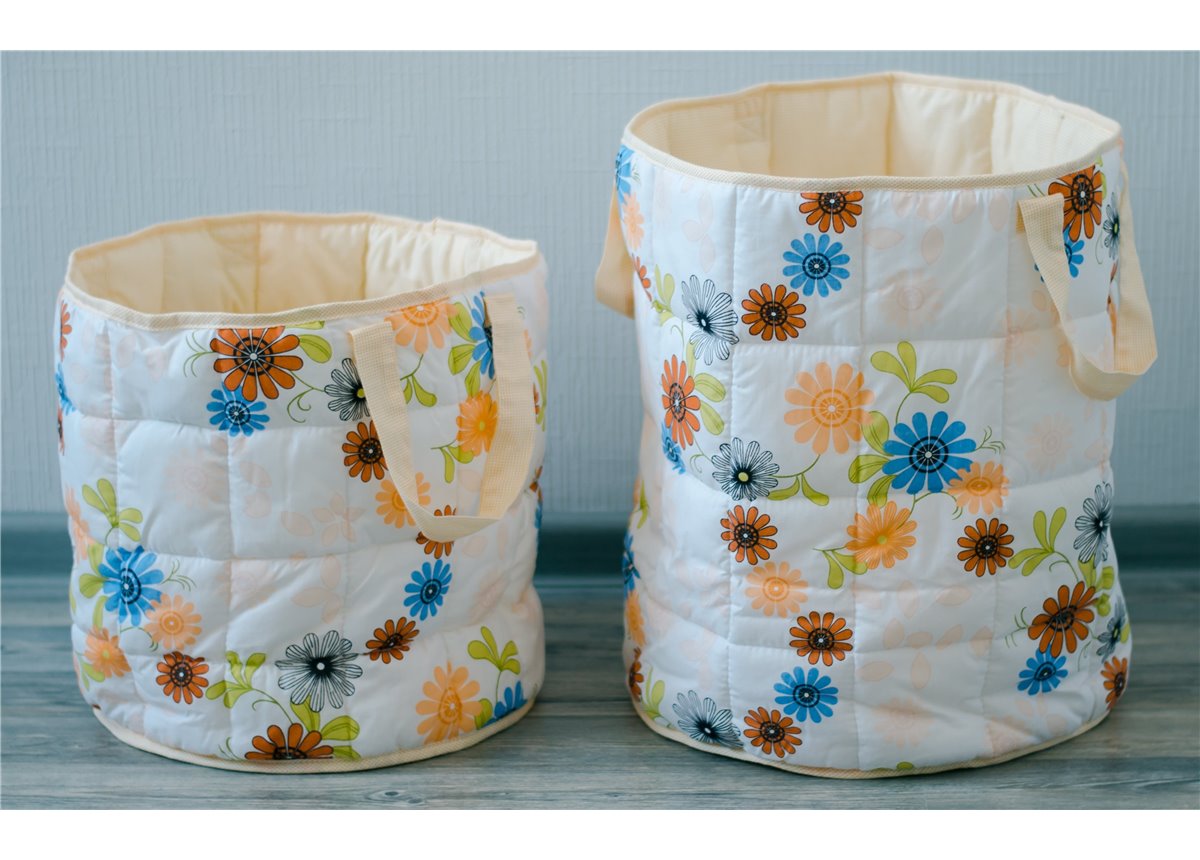 Корзина для игрушек мягкая "Волшебный сад" Fmebel AL 350