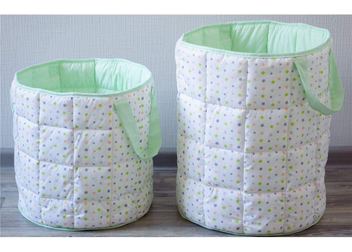 Корзина для игрушек мягкая "Фейерверк" Fmebel AL 350