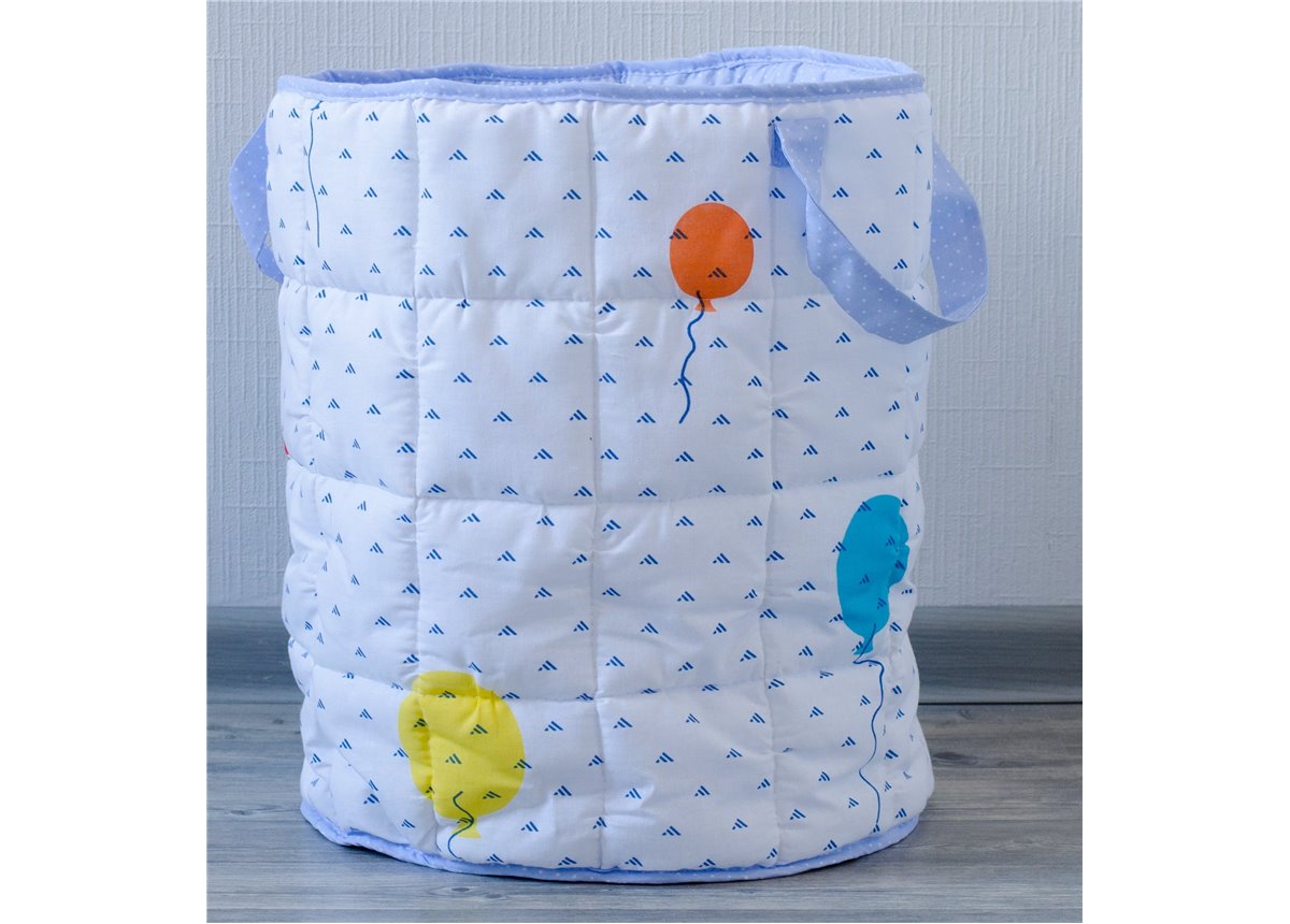 Корзина для игрушек мягкая "Воздушные шарики" Fmebel AL 350