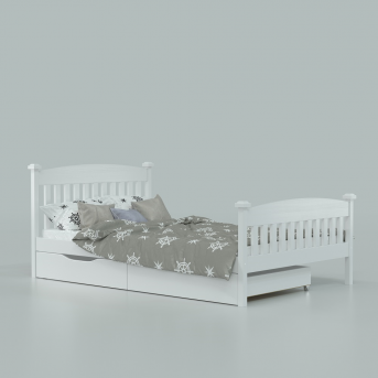 Кровать Фиби (массив) Луна 120x190/200