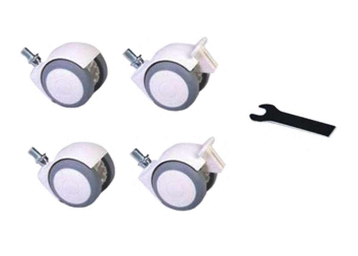 Колеса для кроваток Верес Белый