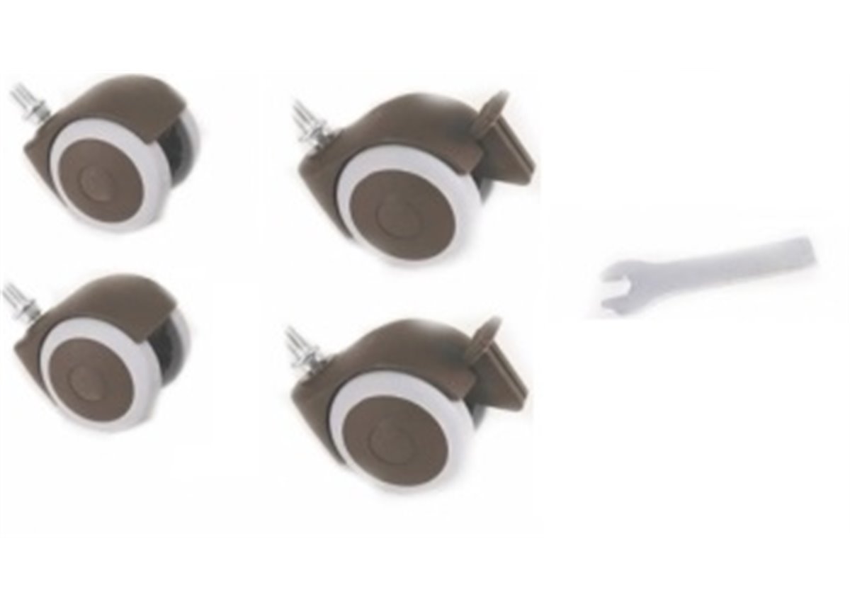 Колеса для кроваток Верес коричневый