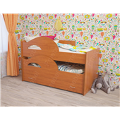 Кровать с дополнительным спальным местом Матрешка Fmebel 80x160