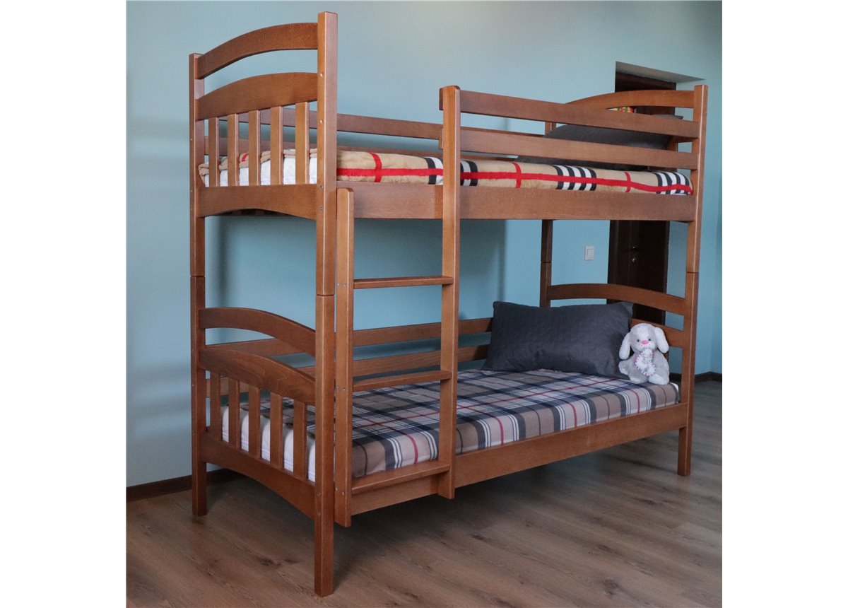 Двухъярусная кровать Бемби Дримка 90x190 Дерево