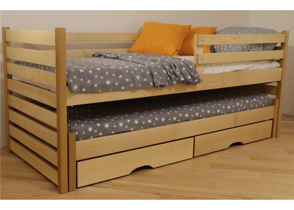 Кровать Симба с выдвижным спальным местом 80x190