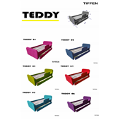 Кровать детская TEDDY 01 Viorina-Deko 80x170