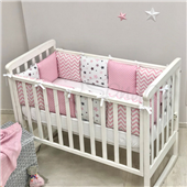 Комплект Baby Design Stars розовый (6 предметов) Маленькая Соня