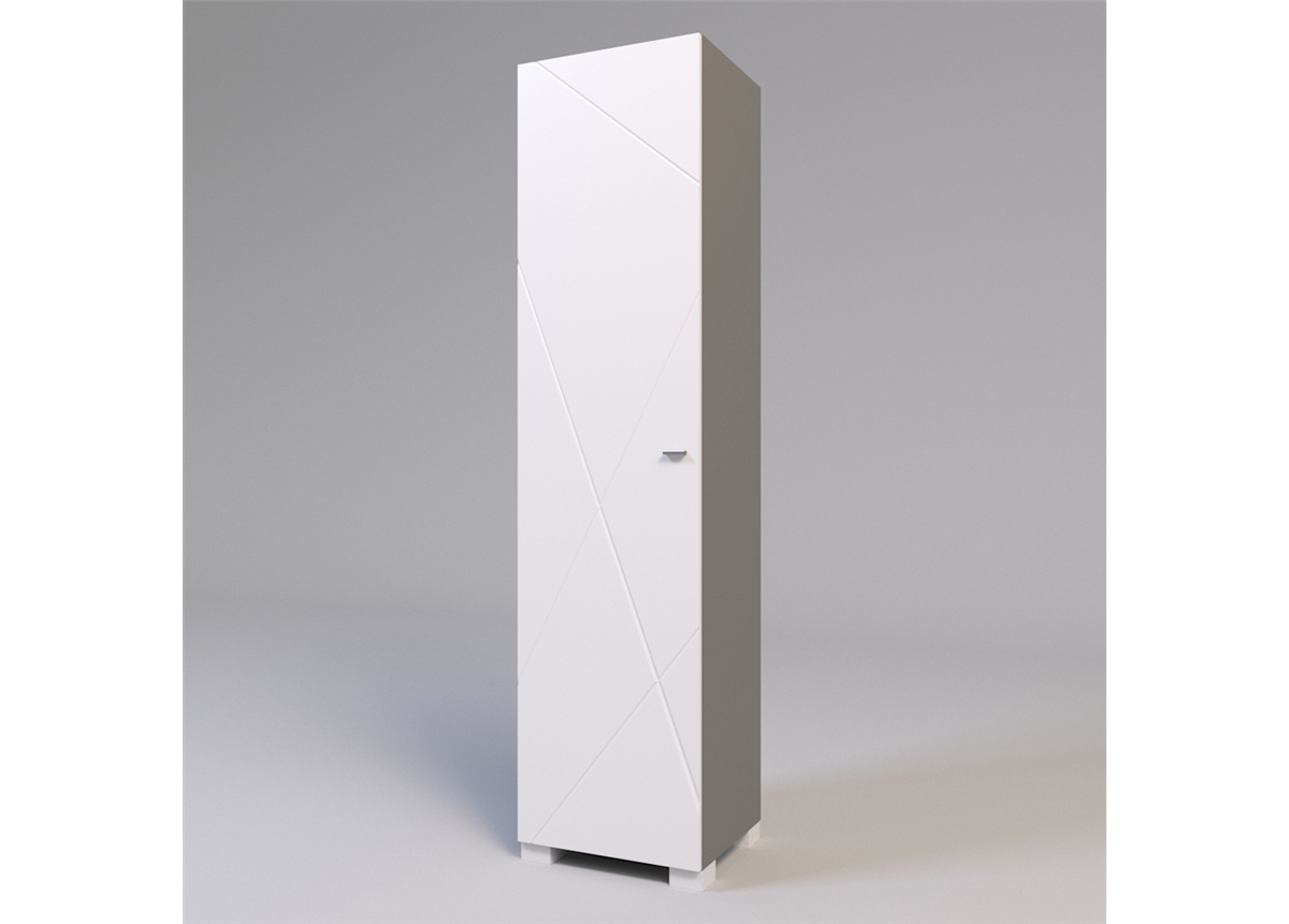 Пенал закрытый Х-СКАУТ Санти Мебель 500х430х2020 белый 