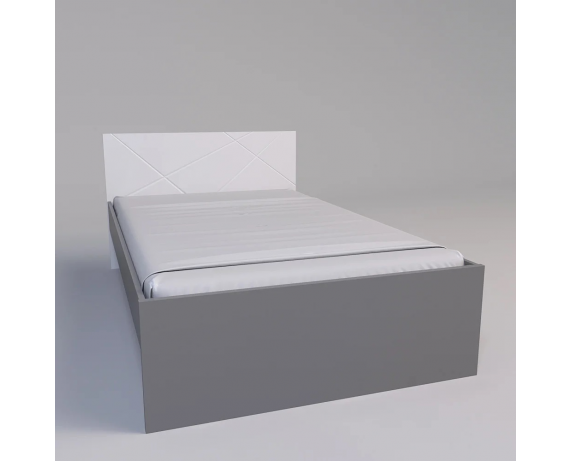 Кровать без ламелей Х-СКАУТ Санти Мебель белый 120x200