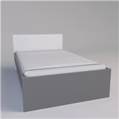 Кровать без ламелей Х-СКАУТ Санти Мебель белый 120x200