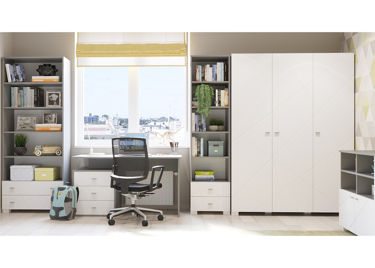 Комната Х-СКАУТ Санти Мебель белый